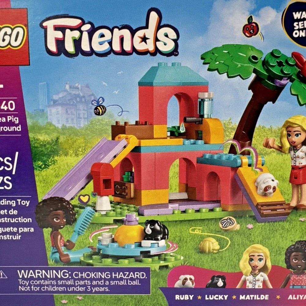 LEGO Friends Guinea Pig Playground - Building Toy Pretend Play Set for Kids - Picture 3 of 9